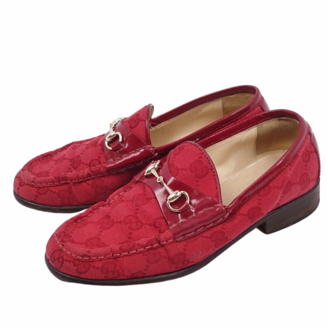 GUCCI - グッチ GUCCI ローファー モカシン ホースビット GG柄