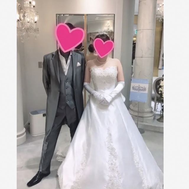 YUMI KATSURA - 桂由美 ウエディングドレスとベールセットの通販 by