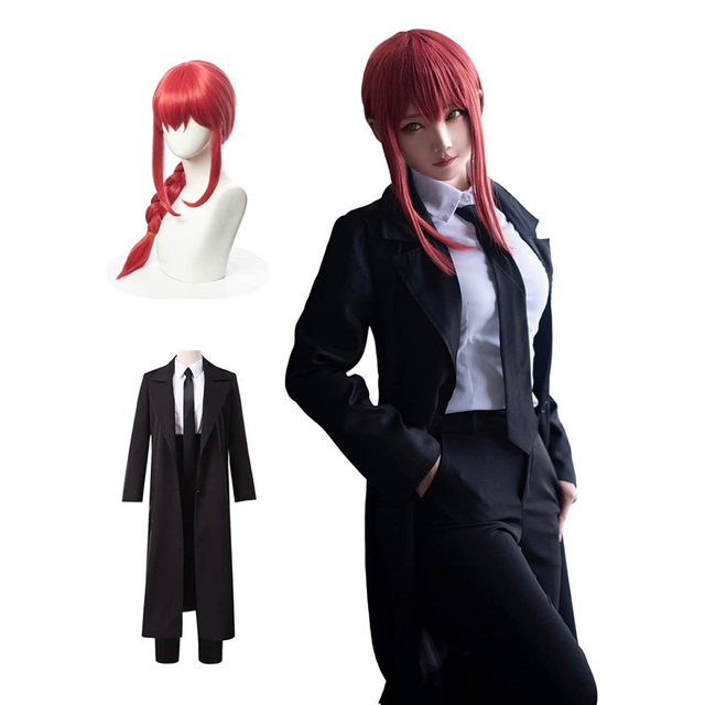 マキマ チェンソーマン コスプレ フルセット ウィッグ付きの通販 by な