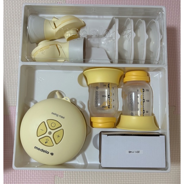 美品メデラ メデラ スイングマキシフレックス 搾乳機 ダブルポンプ