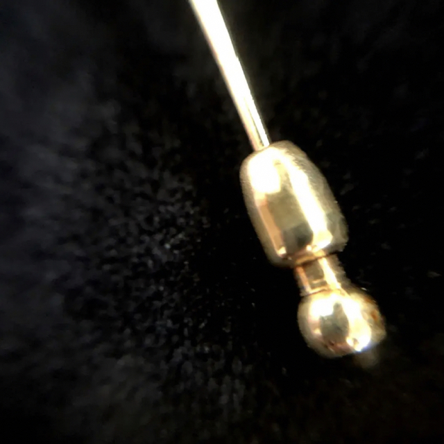 CHANEL - CHANEL ヴィンテージ シャネル ピンブローチ ラインストーン