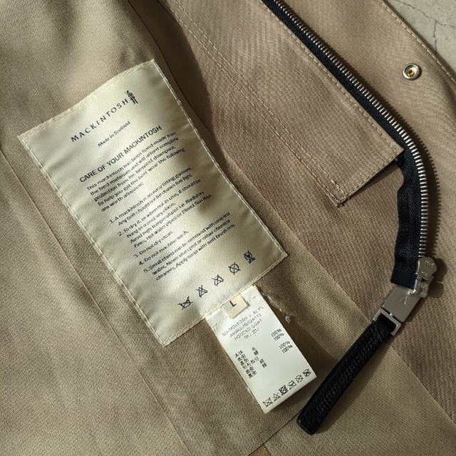 MACKINTOSH - 【MACKINTOSH × ALYX】ゴム引きフーデッドコートの通販