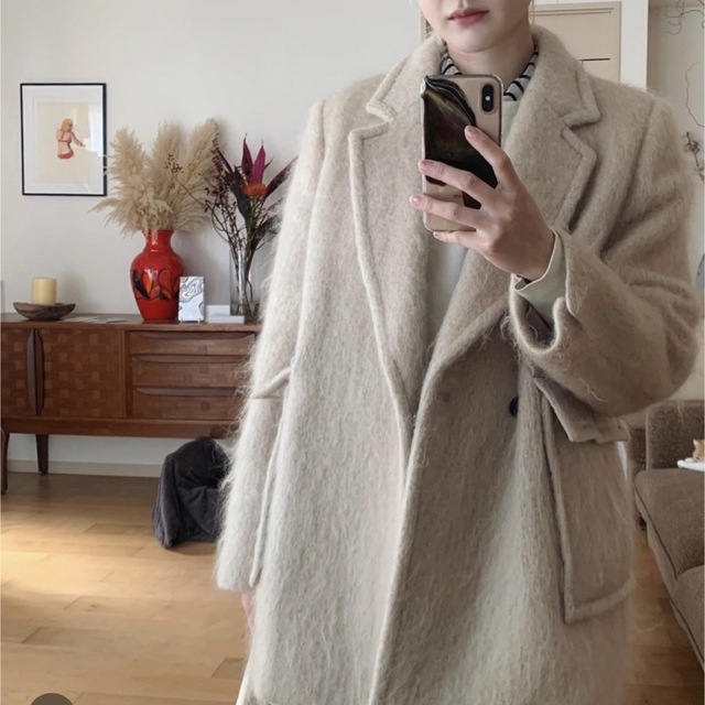 HYKE - 本日消去 hyke モヘアコートの通販 by ♡｜ハイクならラクマ