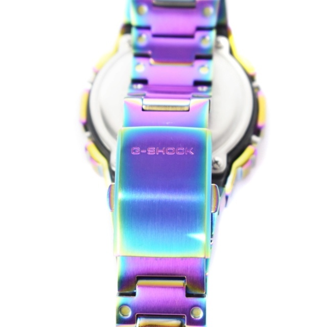 CASIO - CASIO G-SHOCK 腕時計 メタル カスタム レインボー DW-5600の