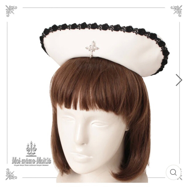 Moi-meme-Moitie - モワティエM+CROIXキャップの通販 by yuu's shop