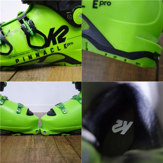 K2 - ケーツー K2 PINNACLE PRO 130 ピナクル 27.5cm スキーブーツ TLT