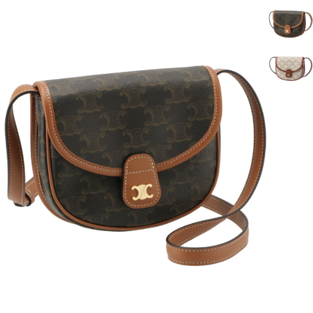 CELINE - セリーヌ CELINE ショルダーバッグ ミニ ブザス トリオンフ