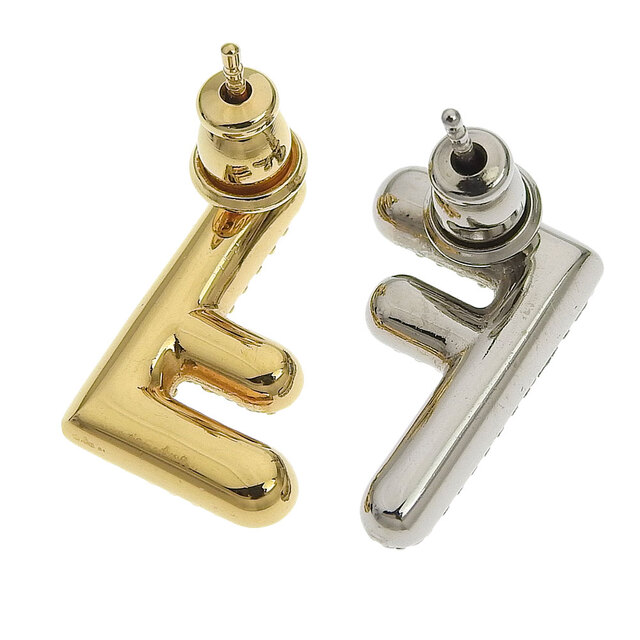 FENDI - 【本物保証】 箱付 超美品 フェンディ FENDI FFピアス FF柄