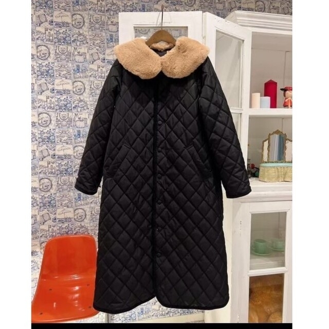 franche lippee - 585【M】yukiemon テキスタイルキルティングコート