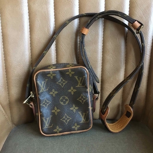 LOUIS VUITTON - 美品 廃盤 ヴィンテージ ヴィトン モノグラム ミニ
