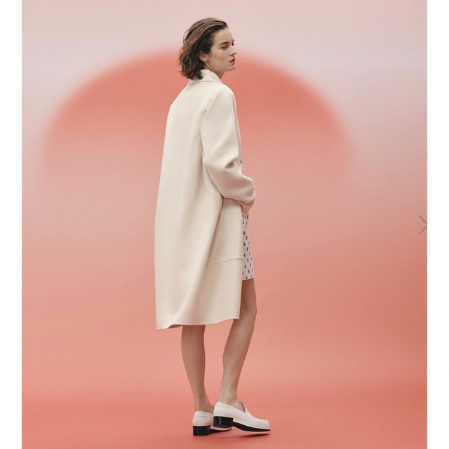 HERMES - 【美品】エルメス2023SS カシミアコート シェーヌダンクルの