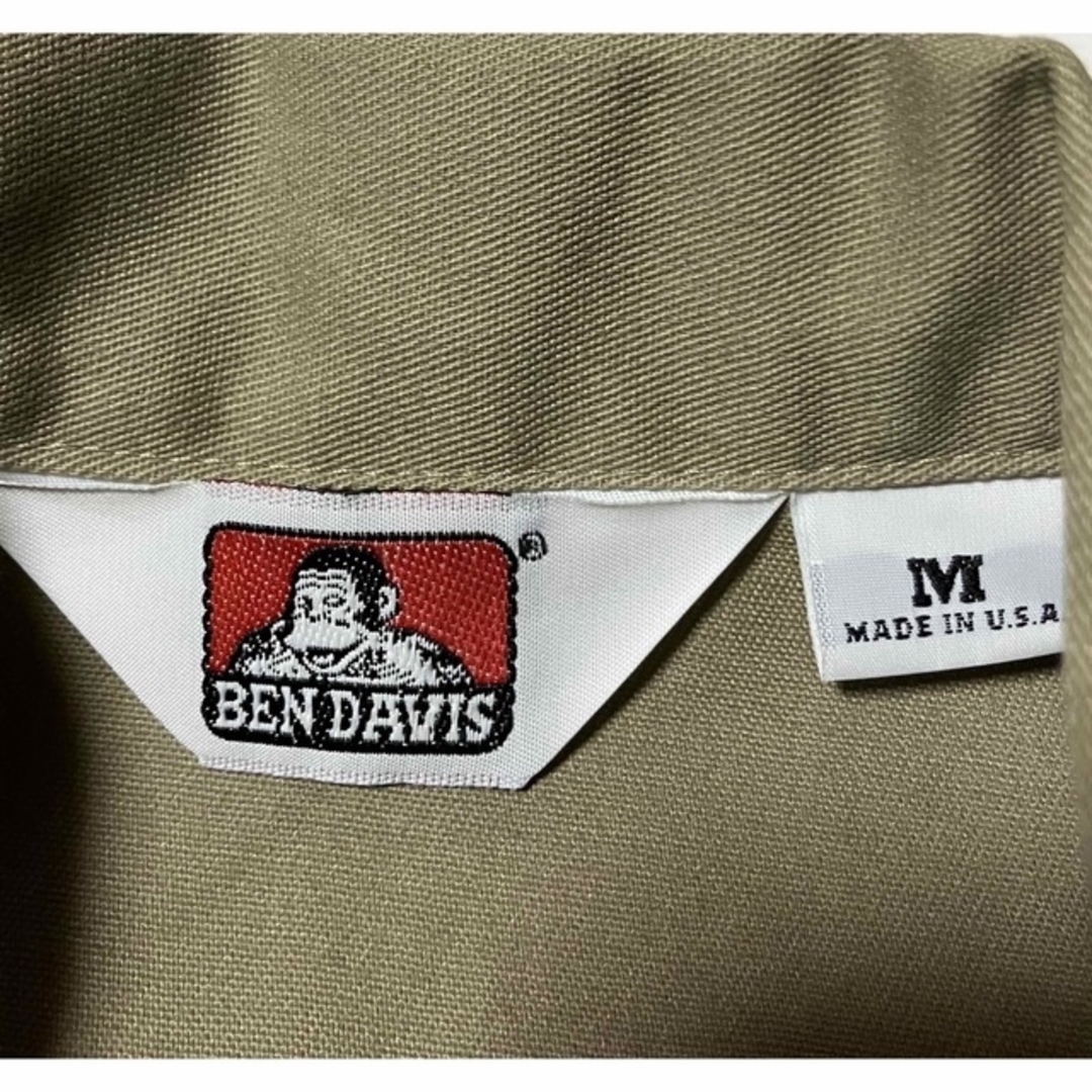 BEN DAVIS - BEN DAVIS ベンデイビス USA製 半袖シャツ ワークシャツ