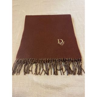 Christian Dior（マフラー/ショール ・ ブラウン/茶色系）のフリマ