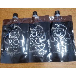 VALANROSE - B.VALANCE バランローズ KUROクリームシャンプー 400g x3