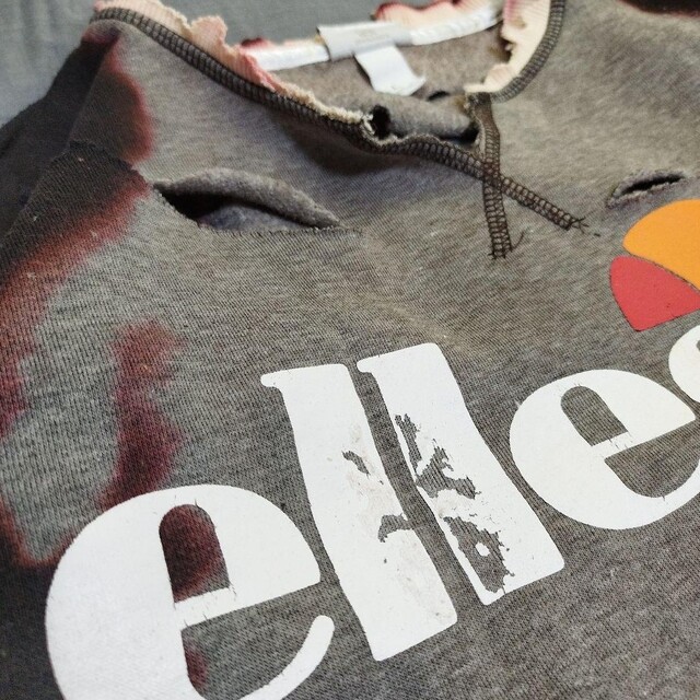 ellesse - ボロスウェットBoroSweat常田大希グランジダメージデカロゴ