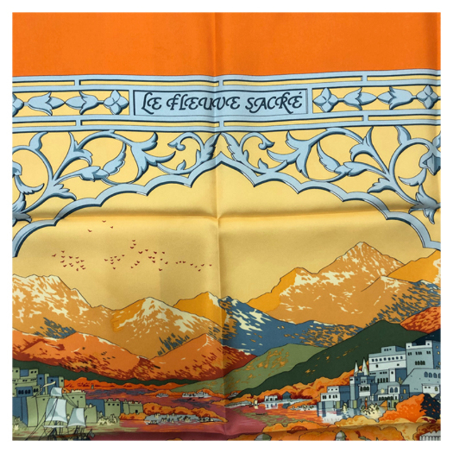 HERMES - 【送料無料【未使用展示品】 エルメス カレ90 聖なる大河