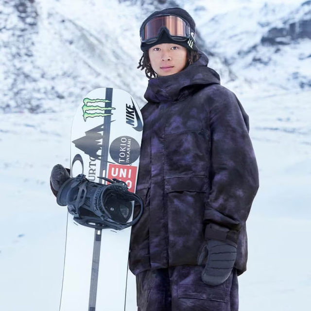 UNIQLO - S 平野歩夢モデル ユニクロ ハイブリッドダウンスノーボード