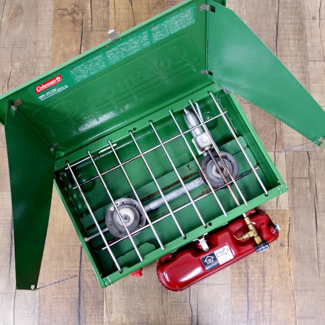 新品Caleman ツーバーナーDX 423-770J アマガエル希少廃盤品