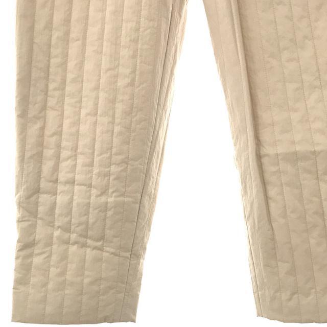 6 (ROKU) - 【美品】 6(ROKU) / ロク | STRIPE QUILTING PANTS