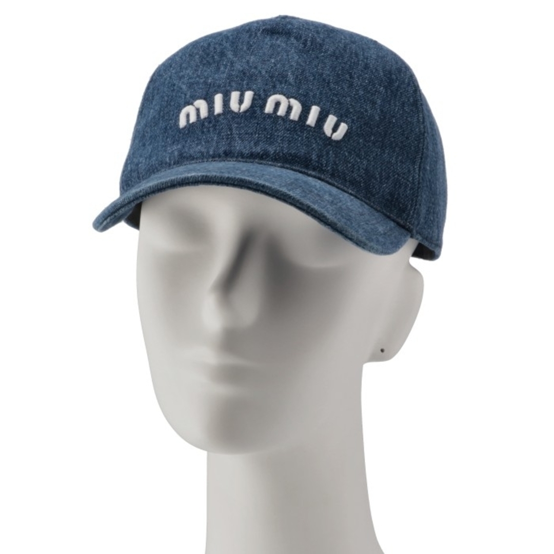 MIU MIU - ミュウミュウ MIU MIU キャップ デニム ロゴ ベースボール