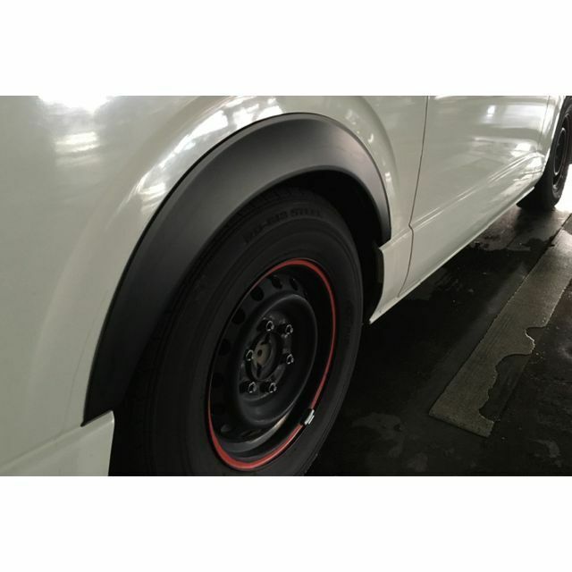 ハイエース 200系 オーバーフェンダー 20mm 標準 ワイド HI-02の通販