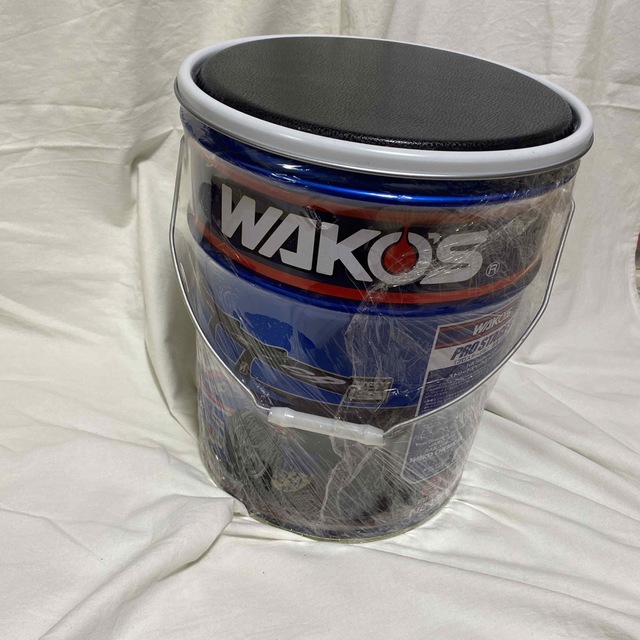 ワコーズ、ペール缶、クッション付き椅子の通販 by ショップやまもと