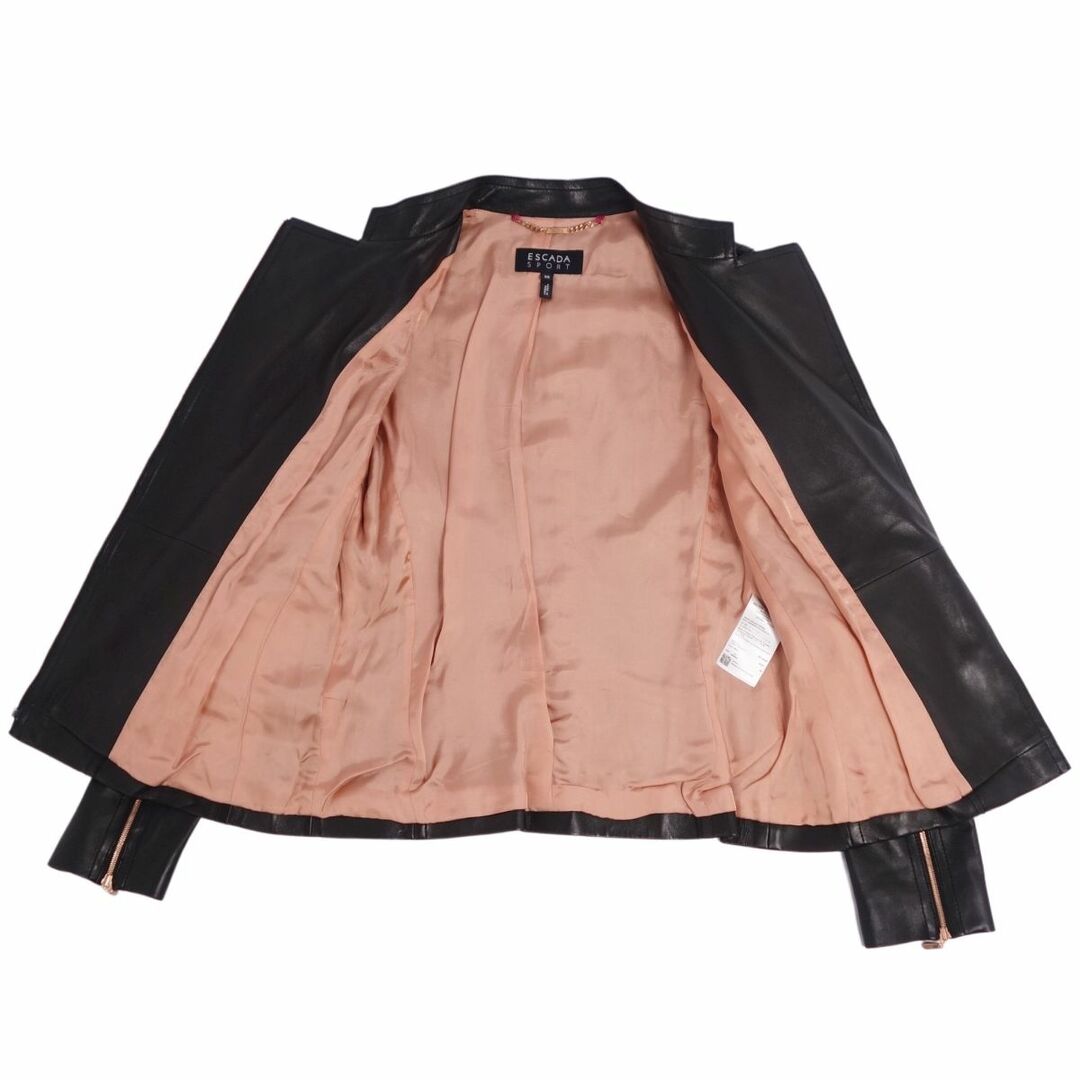 ES ORCHESTRES - 美品 エスカーダ ESCADA SPORT ジャケット レザー