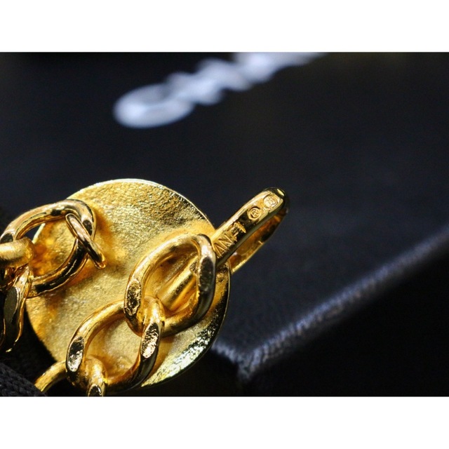 CHANEL - CHANEL☆ココマーク3連チェーンベルト/ゴールド/1984