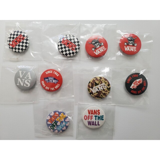VANS - 希少非売品入手困難🎭️VANSバンズ(ヴァンズ)缶バッチ10点の