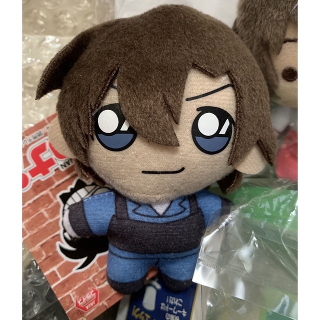 名探偵コナン 萩原研二＆松田陣平【7点セット】寝そべり、キーチェーン