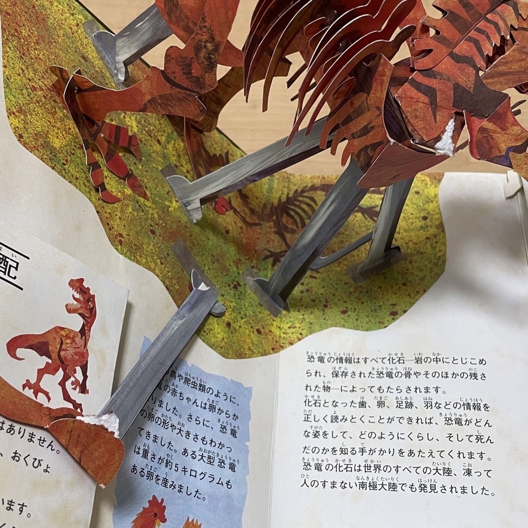 しかけ絵本】恐竜時代 エンサイクロペディア太古の世界の通販 by