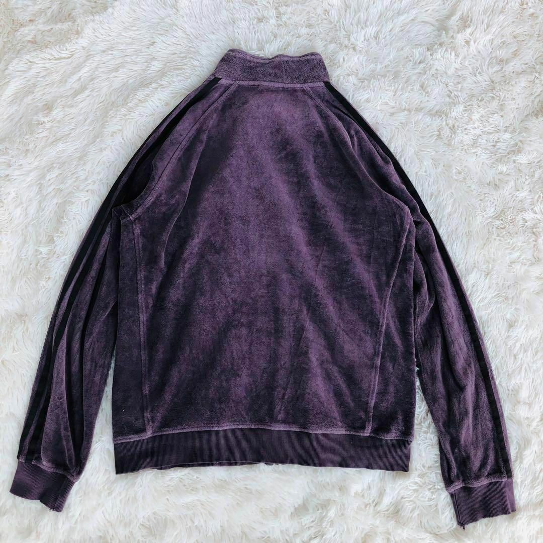 adidas - Adidasアディダス ベロアトラックジャケット 紫パープル