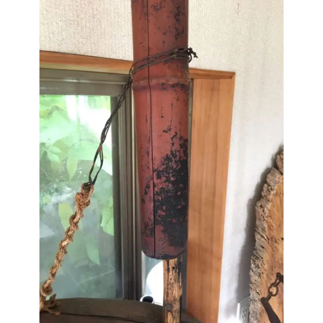 超希少】年代物 自在鉤上品 貴重品自在鉤 天然竹 囲炉裏 自在かぎの