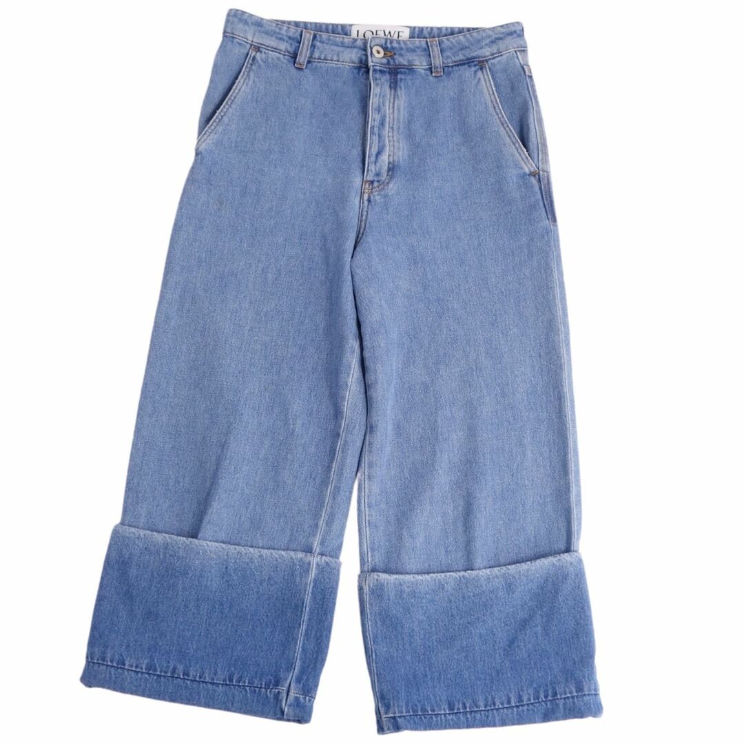 LOEWE - ロエベ LOEWE パンツ デニムパンツ ジーンズ ワイドパンツ