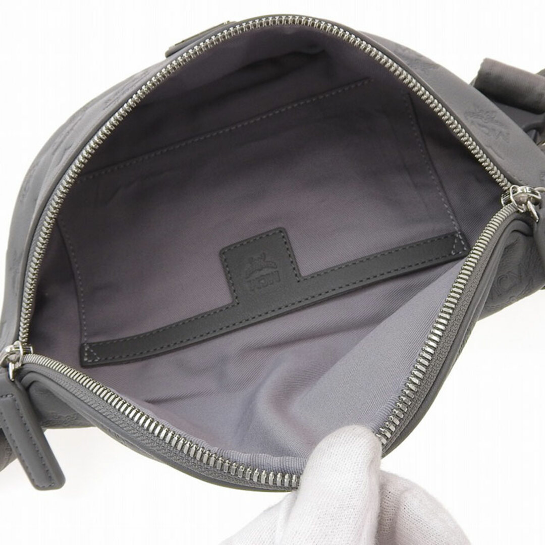 MCM - MCM ボディバッグ ショルダーバッグ ウエストバッグ レザー