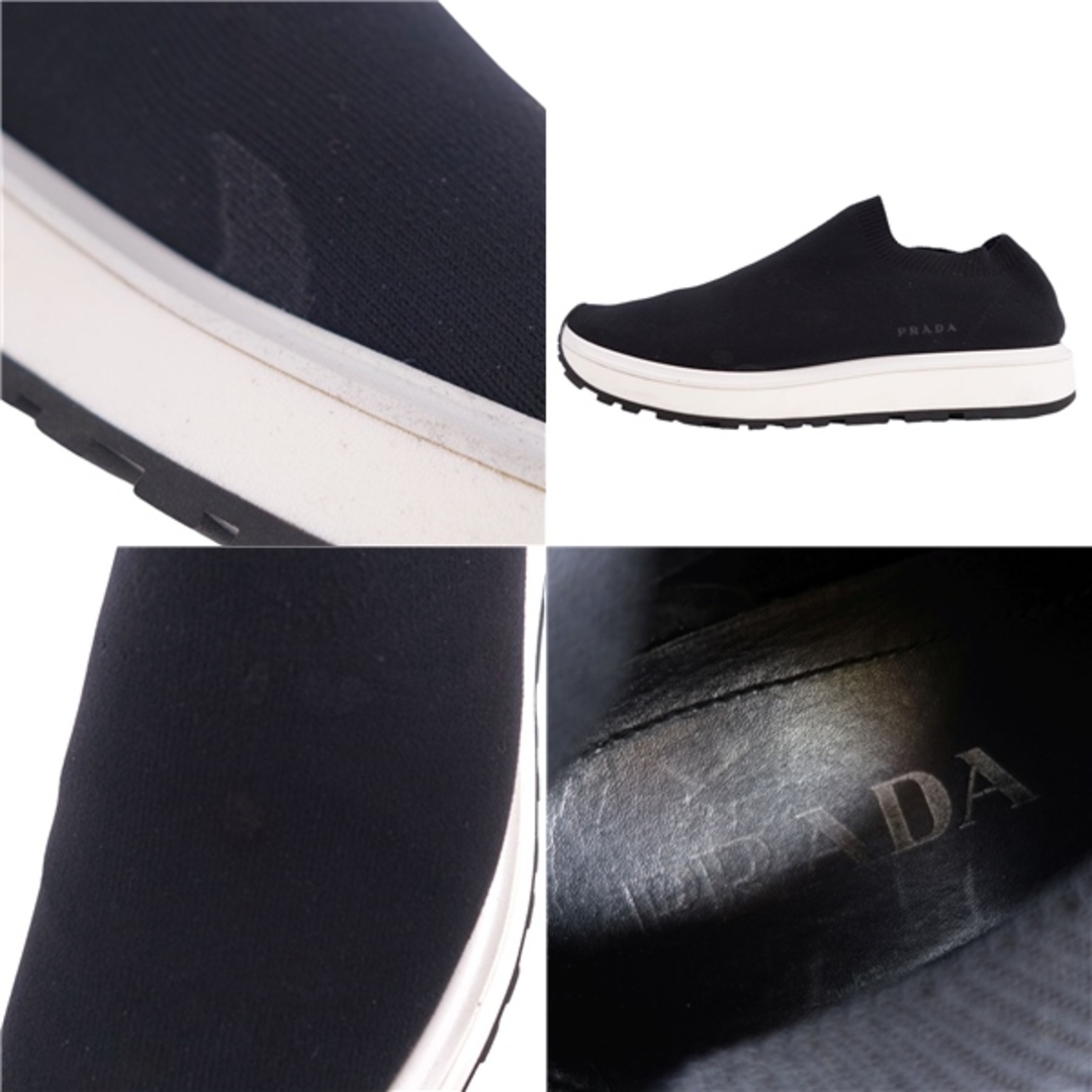 PRADA - プラダ PRADA スニーカー ローカット スリッポン ソックス