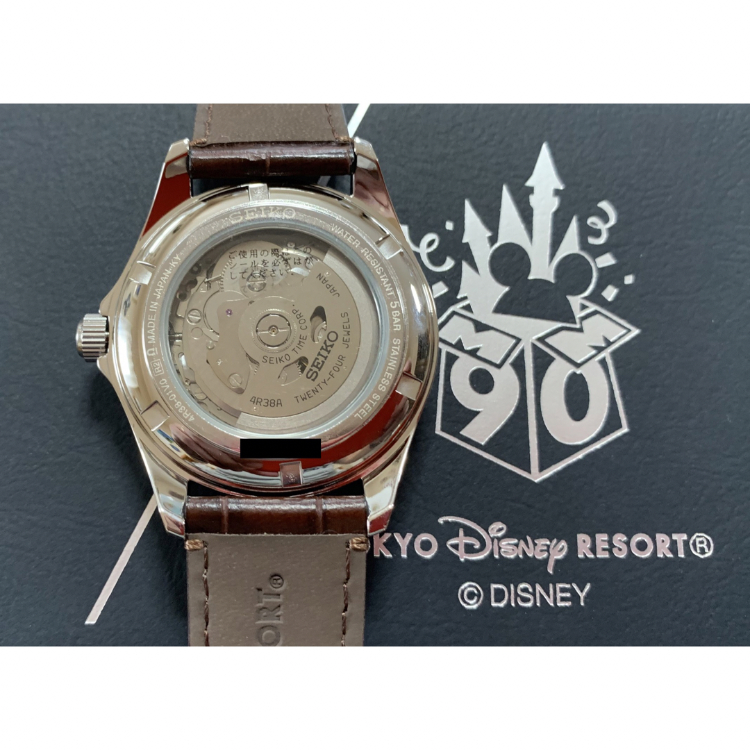 SEIKO - TDR限定 SEIKO ミッキーマウス 90周年記念 機械式腕時計 完全