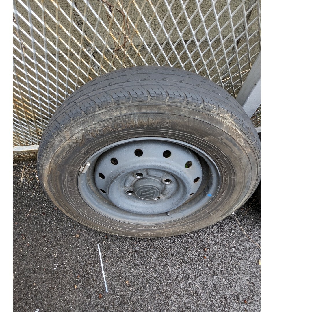 スズキ - エブリィジョインターボ 純正ホイール&タイヤセット DA17V 12