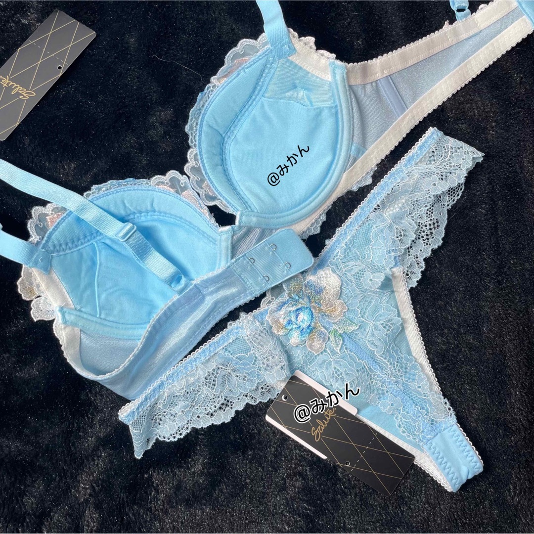 Wacoal - サルート91グループPアップブラソングセット(サックス)の通販