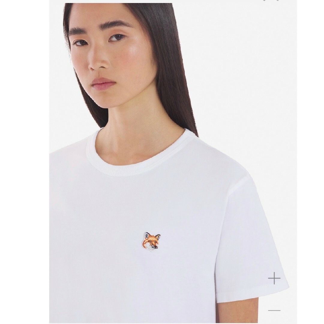 MAISON KITSUNE' - MAISON KITSUNE(メゾン キツネ) Tシャツ ホワイト L