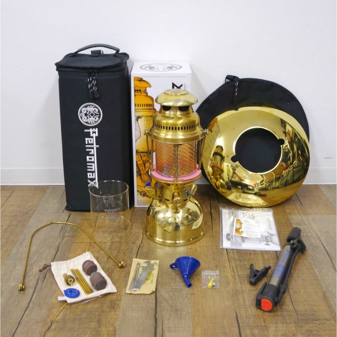 Petromax - ペトロマックス Petromax ランタン HK500 ブラス カスタム