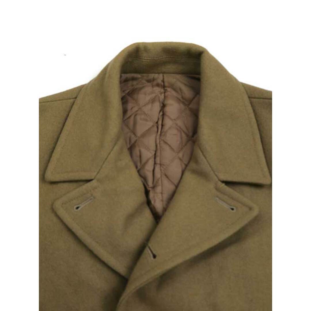 UNDERCOVER - アンダーカバイズム 11AW レザー切替ウールPコートの通販