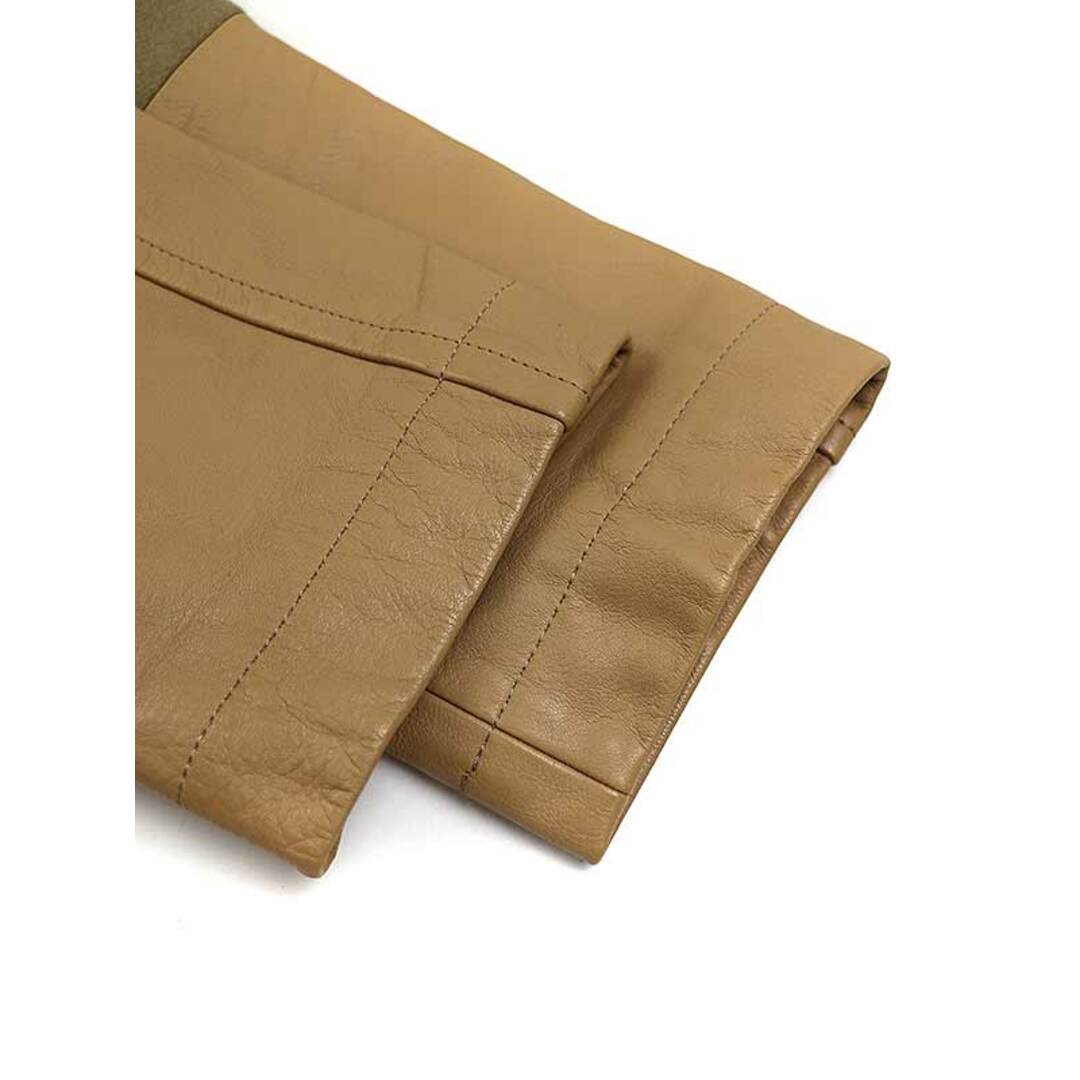 UNDERCOVER - アンダーカバイズム 11AW レザー切替ウールPコートの通販