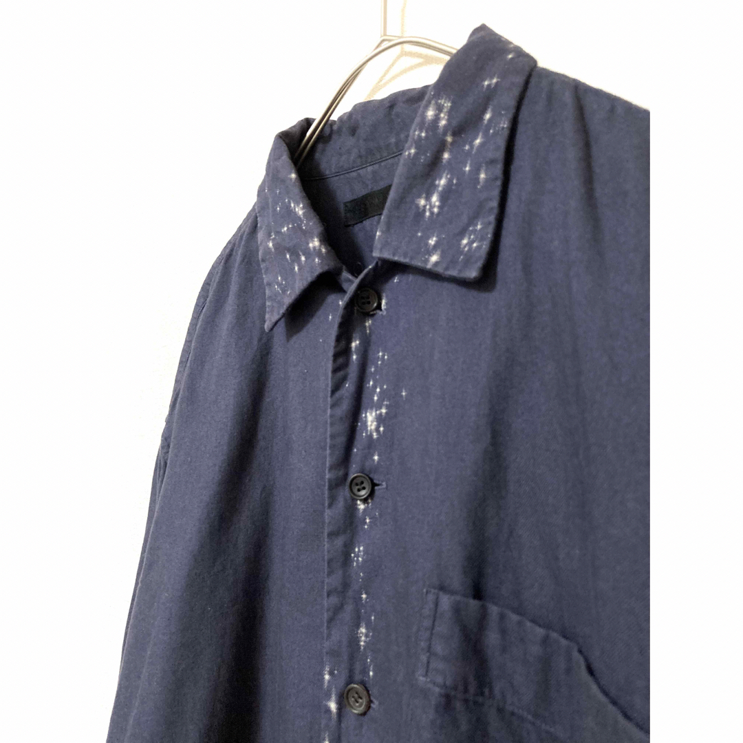 ISSEY MIYAKE - イッセイミヤケ コットン 絣 長袖 シャツ メンズ