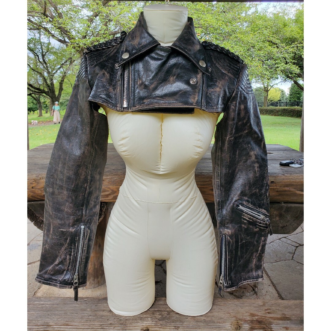 Jean-Paul GAULTIER - ゴルチェ インポート 激レア レザージャケット