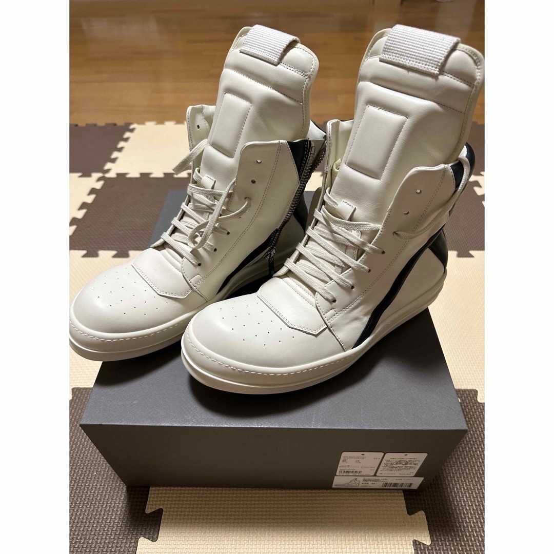 Rick Owens - Rick Owens GEOBASKET / MILK/BLACK/MILKの通販 by