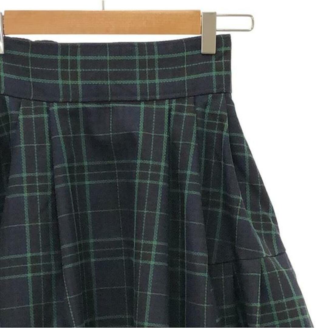 美品】 JENNE / ジェンヌ | タータンチェック タックフレアスカート