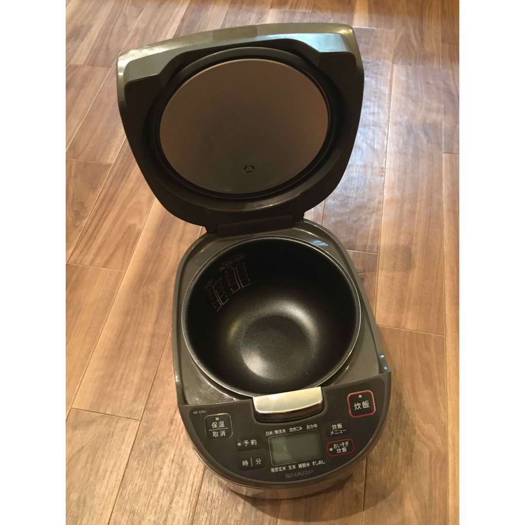 SHARP - SHARP KS-S10J-S 炊飯ジャー 箱あり の通販 by けい's shop
