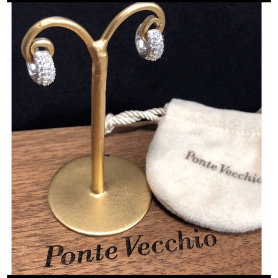 Ponte Vecchio - ポンテヴェキオ ダイヤ フープ ピアス 0.5の通販 by