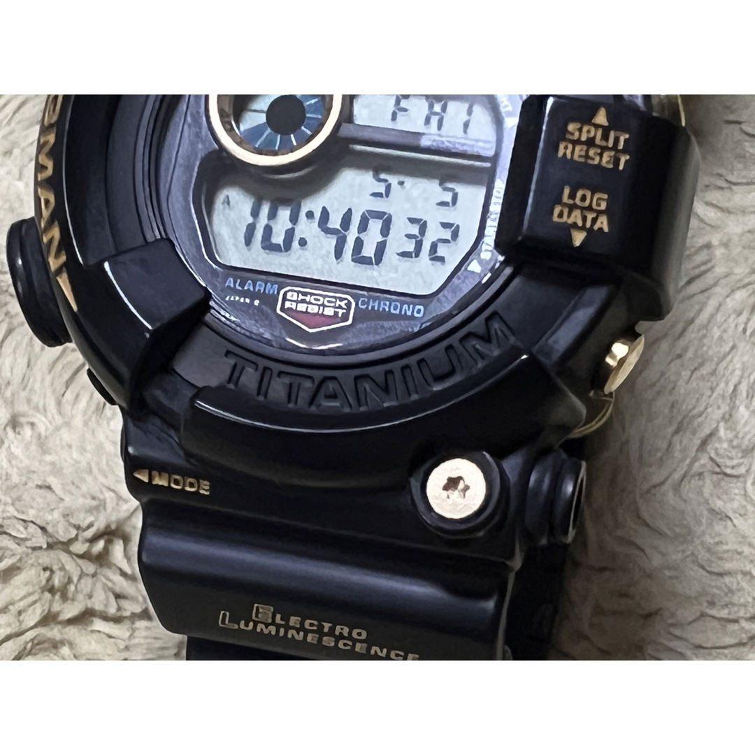 G-SHOCK - ゴールドチタンフロッグマン 黒金蛙 DW-8200B-9A G-SHOCKの
